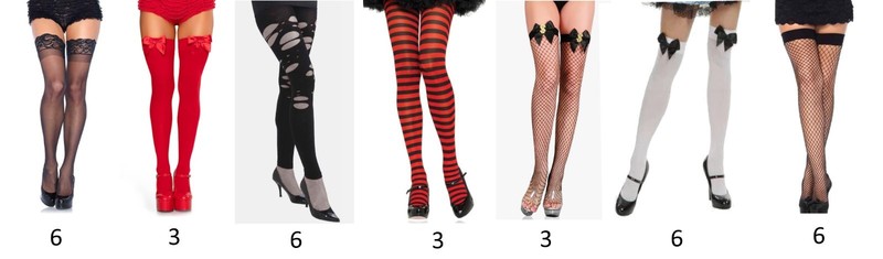 Hosiery Assortment - 33 Pairs of Leg Avenue Stockings