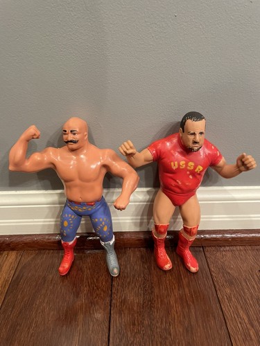 WWF LJN VTG Nikolai Volkov The Iron Sheik Tag Team...