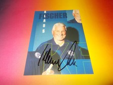 Klaus Fischer Schalke 04 2024/25 signed autograph on autograph card