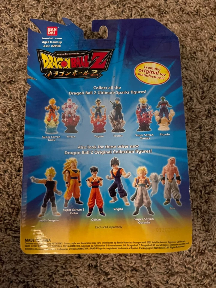 Dragon Ball Z Ultimate Spark Super Saiyan Trunks & Piccolo Nuevo/Caja Descolorida Foto 2 de 4