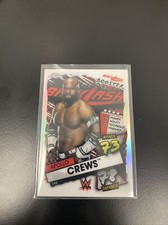 2021 Topps Chrome WWE Slam Attax  WRESTLING  REFRACTOR #144 APOLLO CREWS BOOSTER