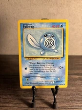 Pokémon TCG Poliwag Base Set 59/102 Regular Unlimited Common-Fast Shipping-LP!!