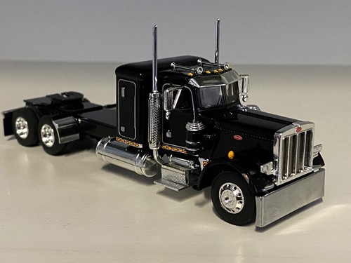 DCP 1/64 ALL BLACK PETERBILT 359 36" W/ 270" FRAME (6" long) - 第 1/2 張圖片