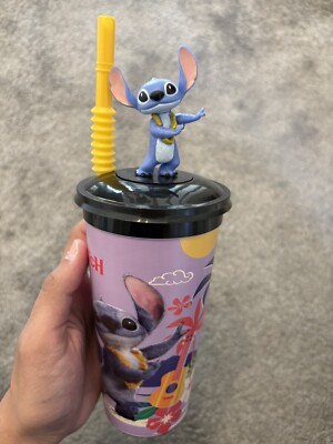 Lilo und Stitch Disney Cineworld Exklusive Tasse und Topper Hula Stitch