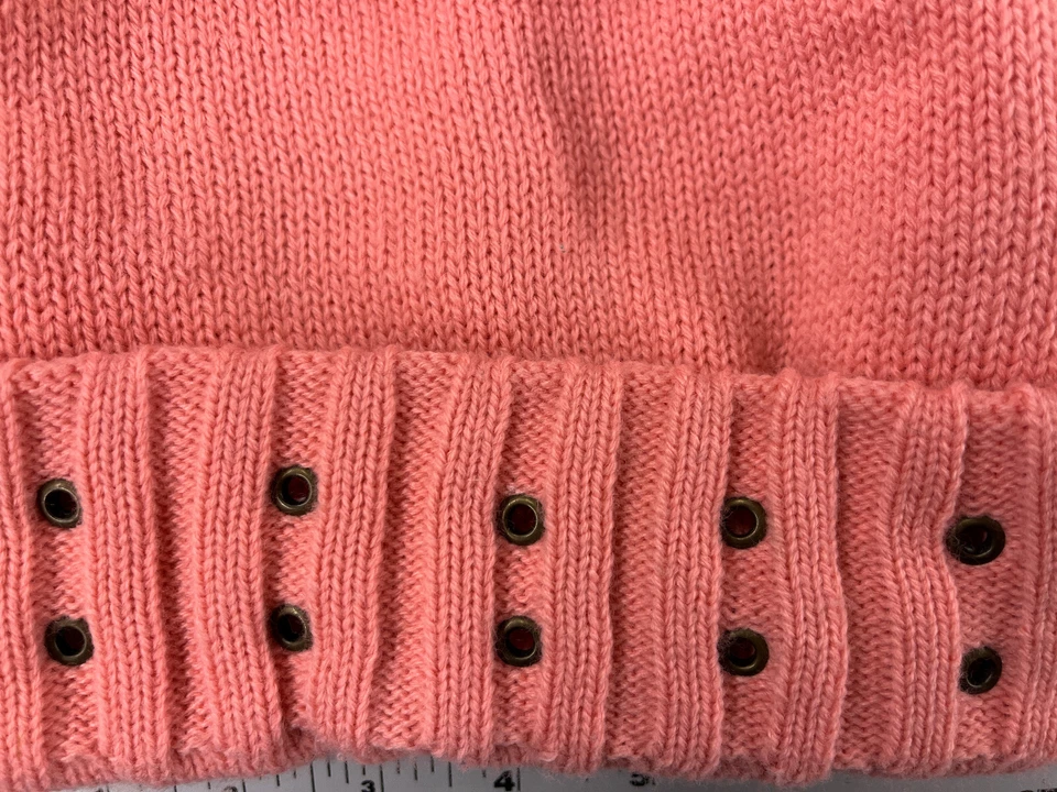 Oakley Beanie Toque Mujer Talla Única Rosa Tejido 100% Acrílico Esquí Exterior Foto 2 de 4