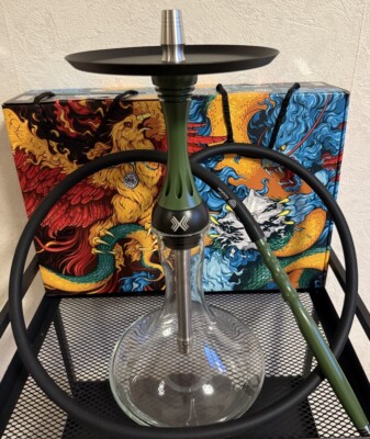 Alpha hookah Model X  OLIVE