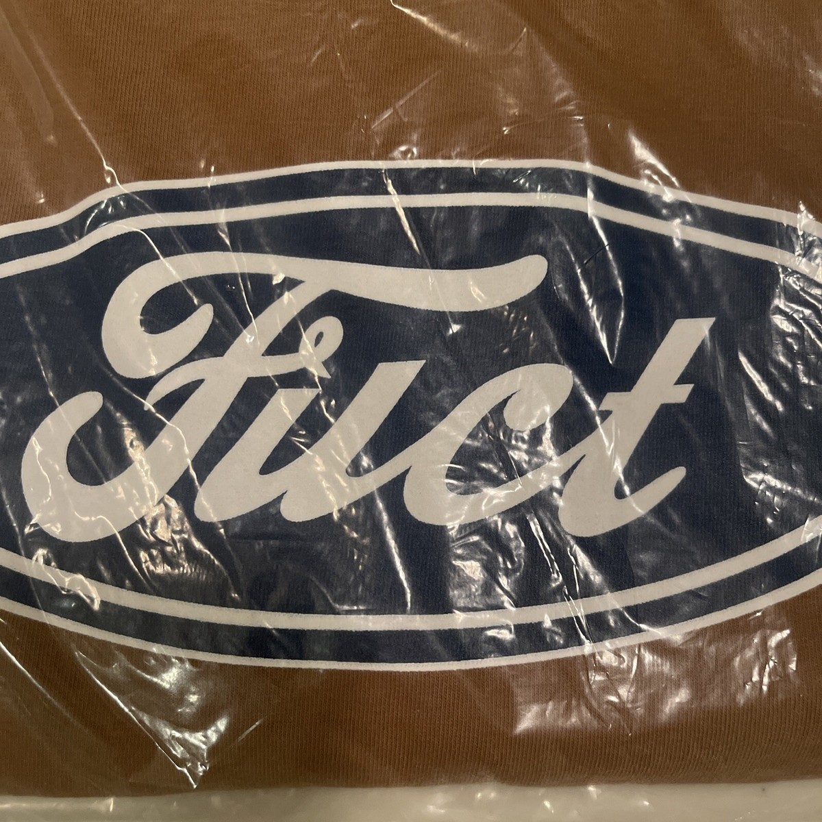 FUCT XL Ford Oval Logo Brass Shirt Parody Extra Large Tee FUCT XL Ford Oval Logo Brass Shirt Parody Extra Large Tee