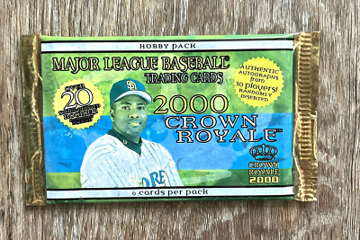 2000 Pacific Crown Royale MLB Major League Baseball Cards Unopened Hobby Pack