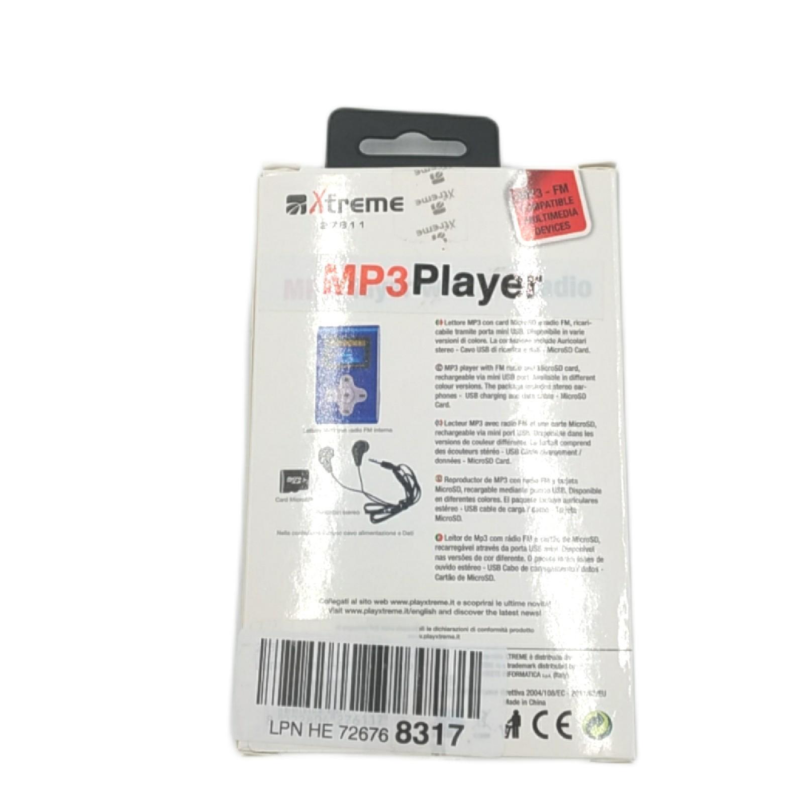 16 GB MP3Player Xtreme Bright Audio inkl. Kopfhörer & Kabel Mini eBay