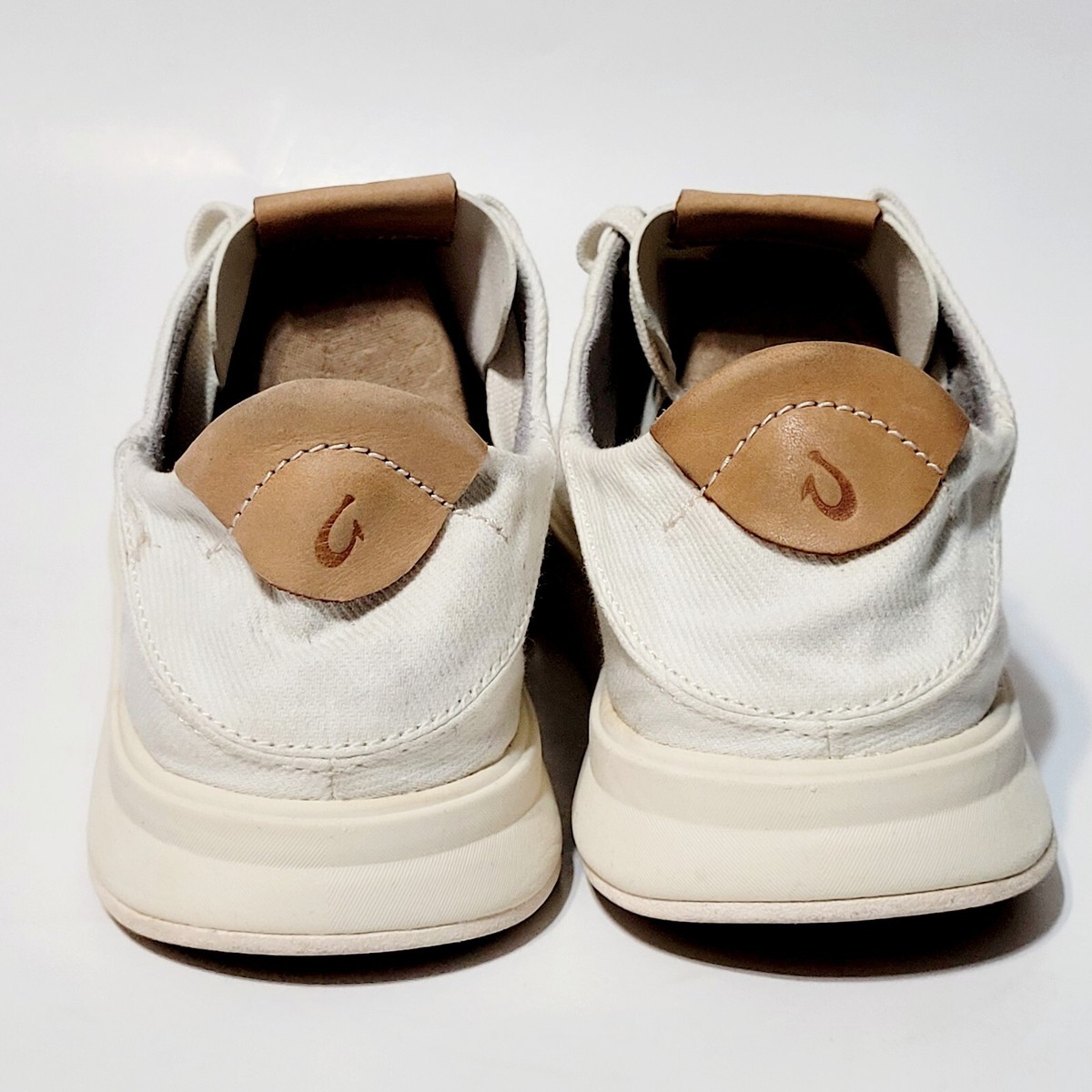 Olukai Ki'ihele Li 20453-1818 Lace up Canvas Sneakers Shoes