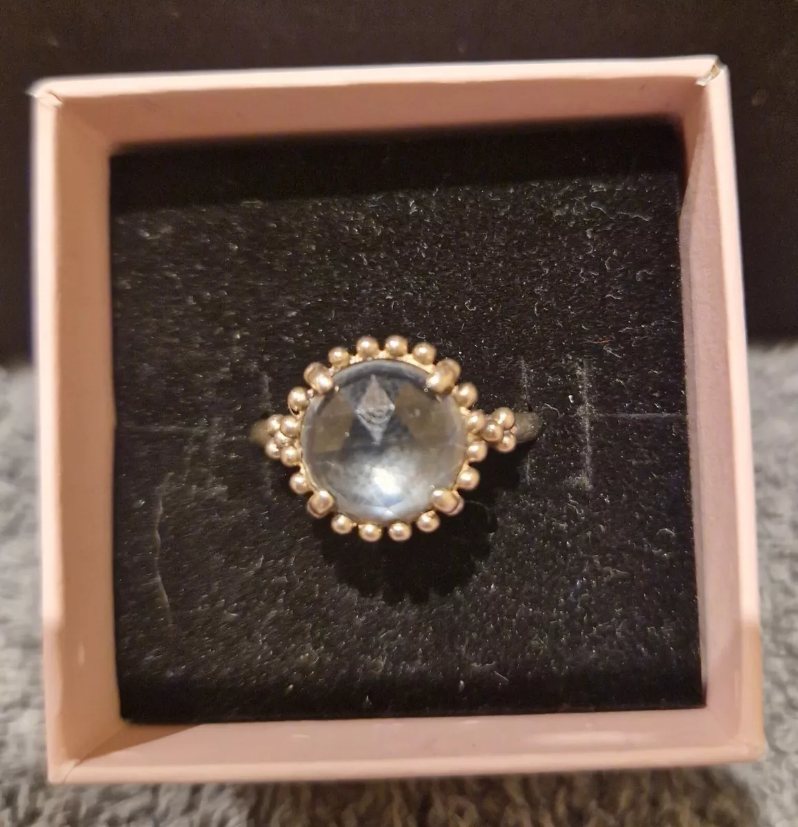 Genuine Pandora Shining Midnight Ring Size 60 S925 ALE