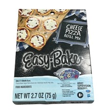 Easy-Bake Cheese Pizza Refill Mix 2.7 Oz For Kids Baking Age 8
