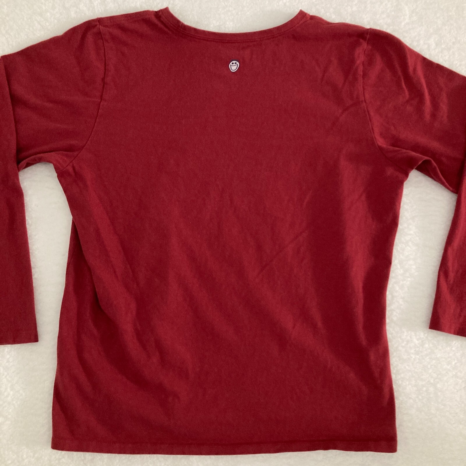 Life Is Good Vintage Shirt Womens XL Long Sleeve Crew Neck Happy Dance