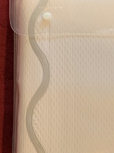 Matouk Lanai Coverlet Set Full/Queen INCLUDES 2 Shams White/Silver ($495) - Picture 3 of 4