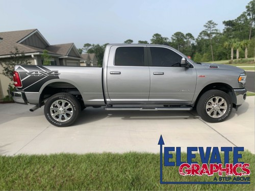 2019-2025 For Ram 1500 & 2500 Decals Side Walker Stripes Vinyl Graphics Stickers - Picture 5 of 17