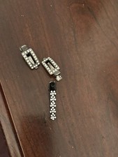 Rhinestone Hair Clips - Small