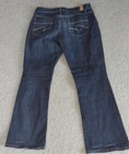 Women's Maurices Morgan New Boot Jeans Blue Stretch Dark Wash Denim 9/10 Short — photo 7