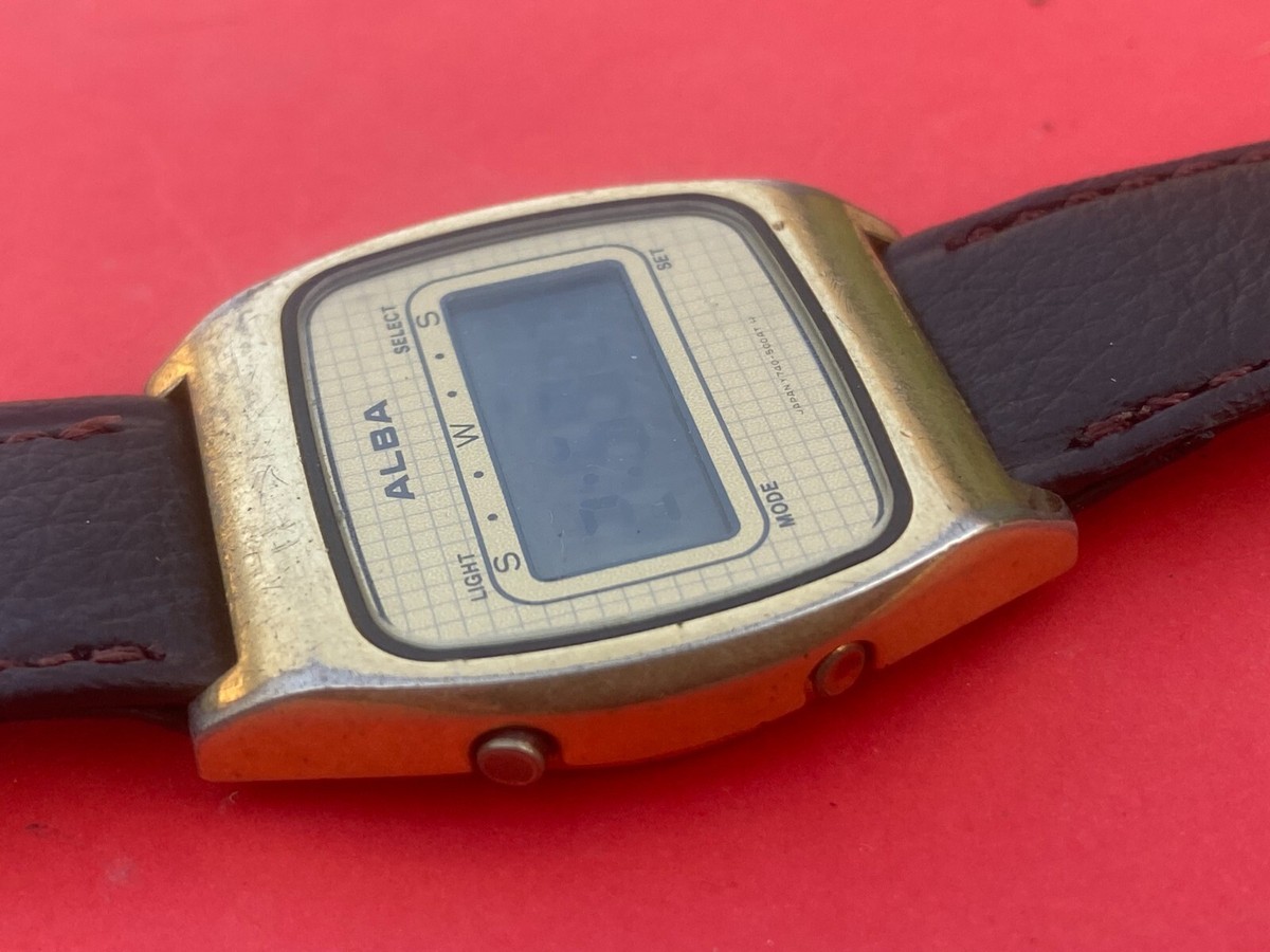SEIKO ALBA W040-5060 デジタル腕時計 SEIKO ALBA W040-5060 デジタル腕時計 ALBA - w040-5050