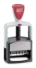 2000 Plus Dater Message/Date Black Ink (011029) Phrase Stamp 12 In 1 NEW