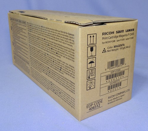 Ricoh Genuine P C600 Toner Magenta #408312 - Picture 3 of 5