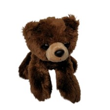 Aurora World Brown Bear Plush Forest Animal Stuffed Animal 2016 8"