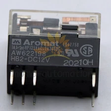AROMAT HB2-DC12V Power Relay 12VDC 8Pin 1PCS  #MO