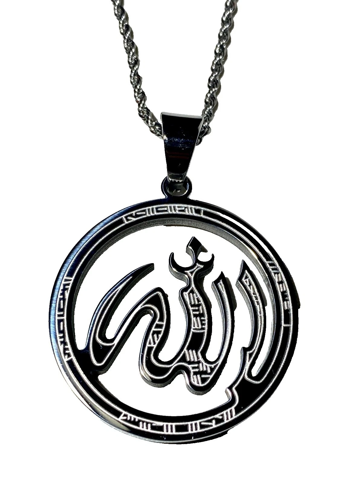 Acero Inoxidable Collares y colgantes de cuentos de hadas y fantasía para hombres