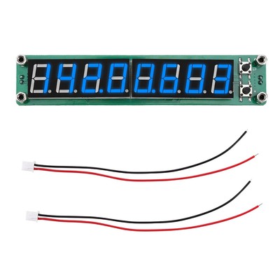 8 Digits RF Signal Frequency Counter Cymometer 0.1MHz~1200MHz LED Digital