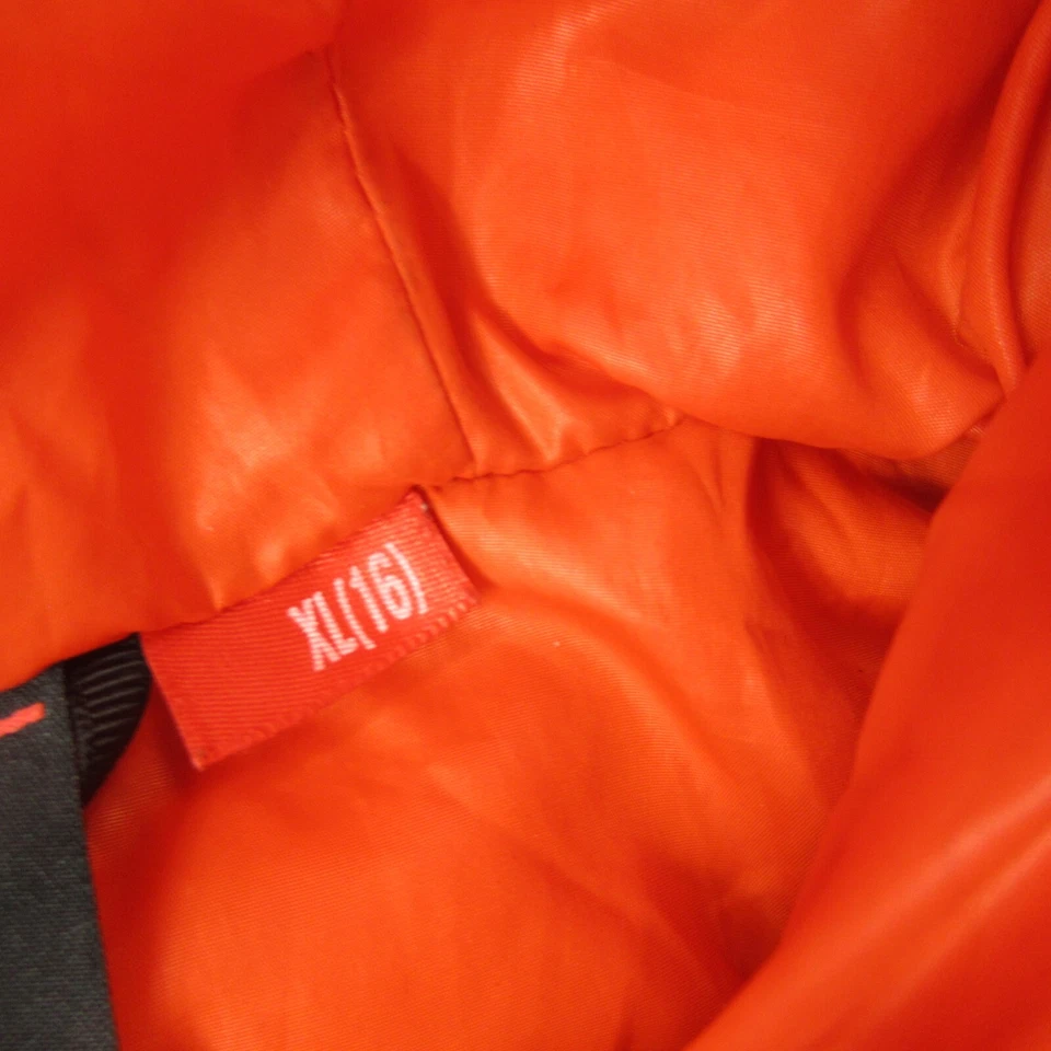 Jaqueta Spyder Meninas Grande Extra Grande 16 Manga Longa Capuz Bolsos Leve Com Capuz - Imagem 4 de 4