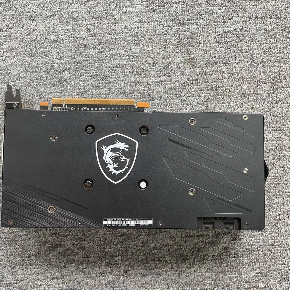MSI Gaming Radeon RX 6700 XT 12GB GDDR6  RX 6700 XT GAMINGX 12G PCIE4 Video Card - Image 2 of 4