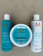 Moroccan oil FRIZZ CONTROL Shampoo  & conditioner 250ml & HYDRATING MASK