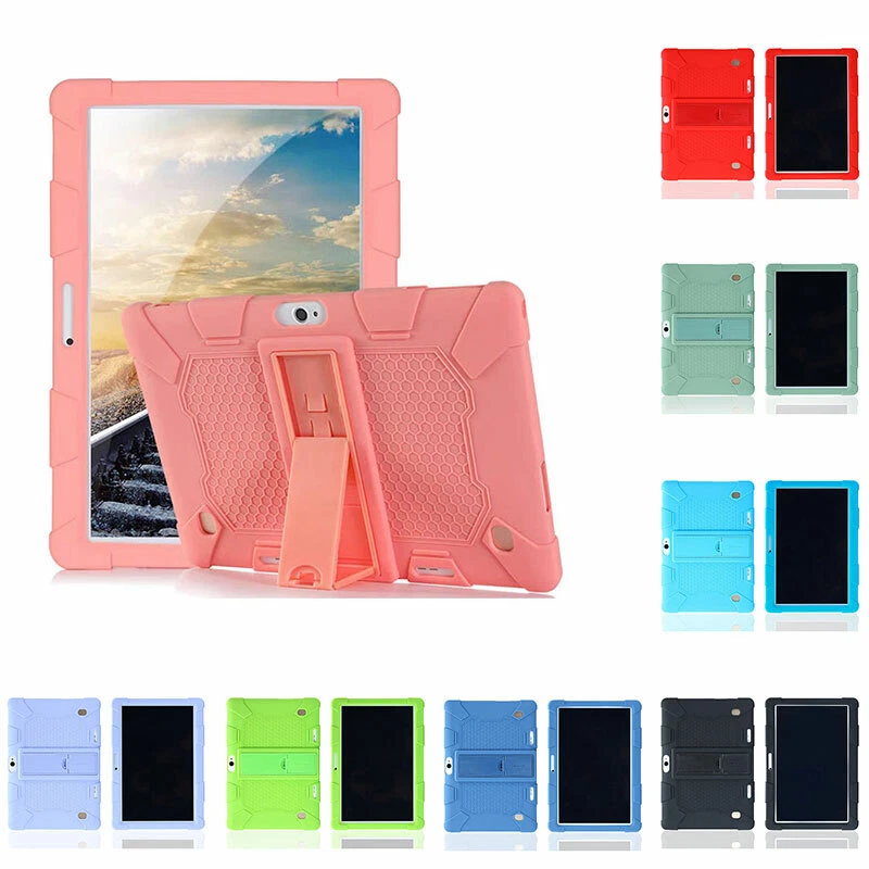 Silicone Shockproof PC Universal For Soft Stand Android Tablet Case 10.1" Cover, - Image 3 of 4