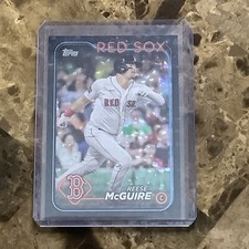 Reese McGuire 2024 Topps Series 2 Black Foil Boston Red Sox #474 P2