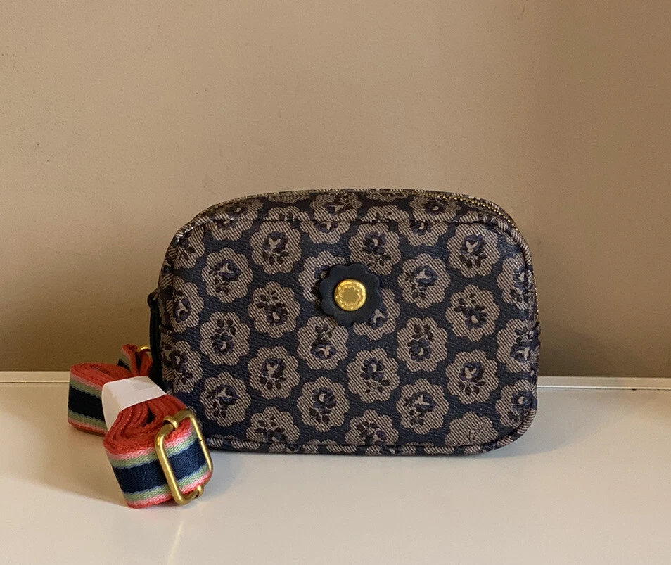Cath Kidston Freston Bumbag Freston Rose Dark Navy In Colour BNWT