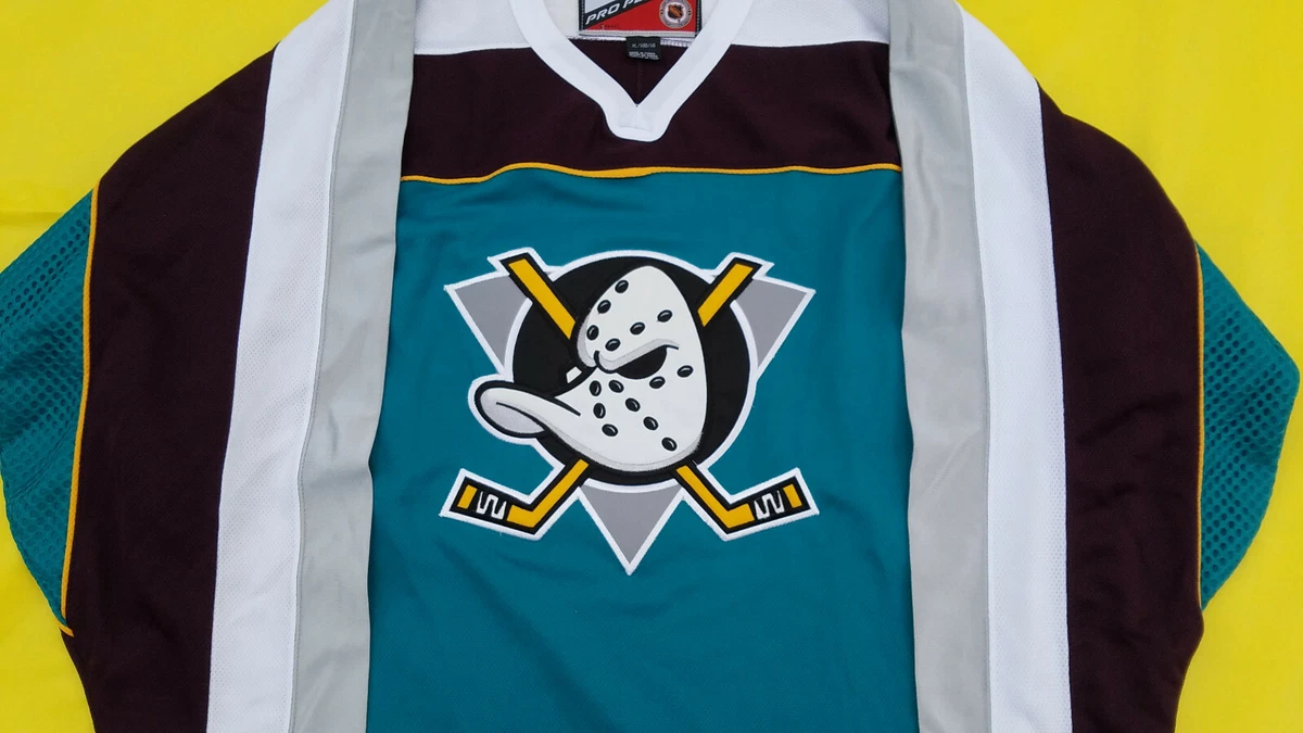 Pro Player Anaheim Mighty Ducks Hockey Jersey Mens Size XL 