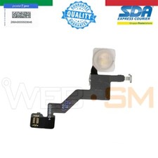 FLAT LUCE LED FLASH TORCIA MICROFONO PER IPHONE 13 A2482 A2631 A2634 A2635 A2633