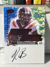 2022 Sage High Series Next Level Signatures Red Raheem Blackshear RC Rookie AUTO