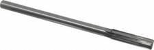 Made in USA 0.506" Carbide-Tipped 6 Flute Chucking Reamer Straight Flute, Str...