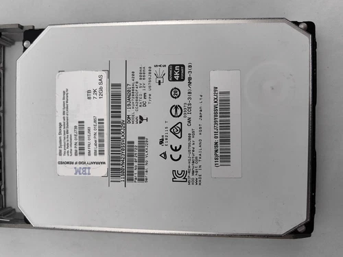 Lenovo/IBM 01DE345 01EJ739 01EJ583 8TB 7.2K 3.5" SAS 12G V3700 V2 Hard Drive - Bild 4 von 4