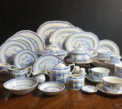 Furnivals Quail Blue England Dishes Various Items Dinnerware & Serving Piece