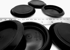 2 1/2" Hole Fit Cap Firewall Panel Plug For 1/8" Thick Panel - Snap In Easy-Fit!