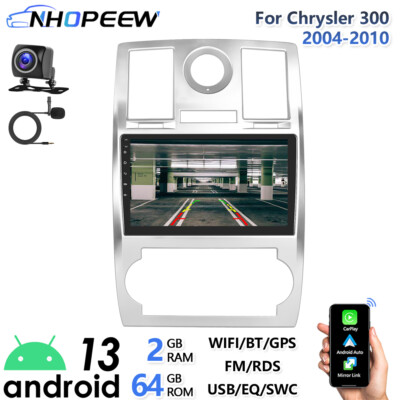 2+64G] Android 13 Car Stereo for Jeep Wrangler JK/Dodge