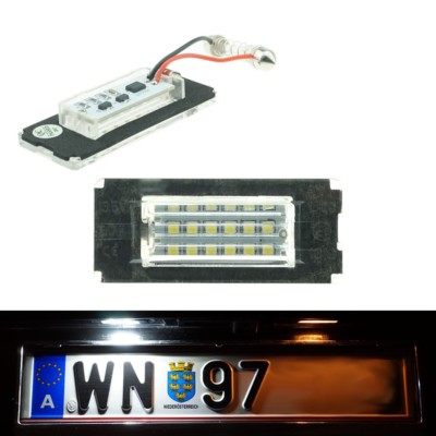 LED Kennzeichenbeleuchtung p. f. MINI COOPER ONE R56 R55 R57 R58 Leuchte A24 