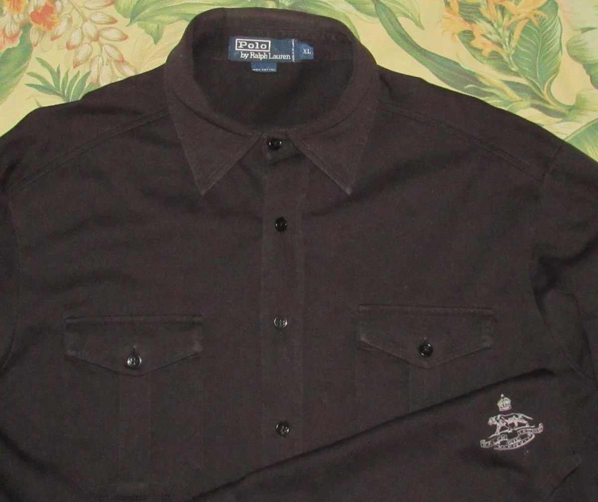 Ralph Lauren Black Casual Button-Down Shirts for Men for sale | eBay