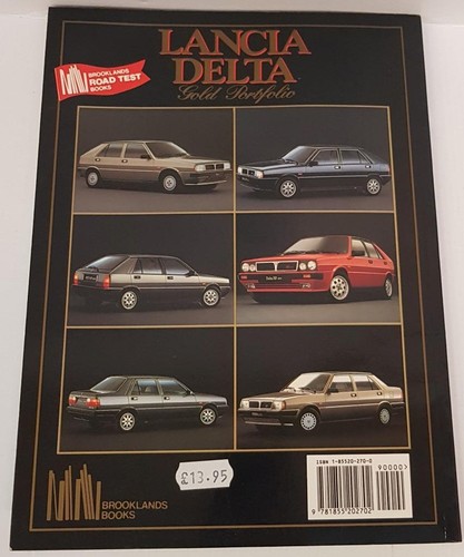 LANCIA DELTA GOLD PORTFOLIO 1979-1994 Clarke 1995 BOOK ISBN: 1855202700 - Imagen 4 de 4