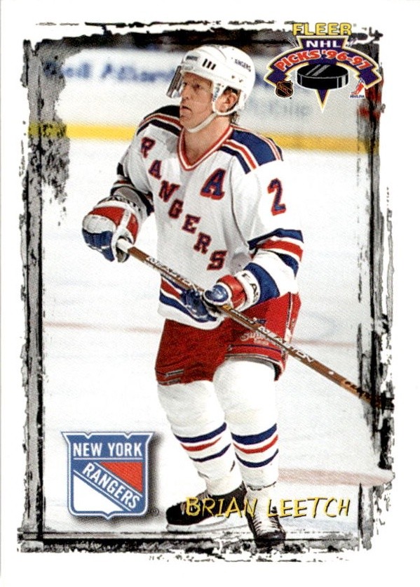 1996-97 Fleer NHL Picks #12 Brian Leetch