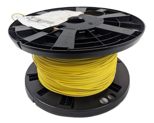 962' Secel Wire 6GXL-1401-4 14AWG 19 trenzado alambre de cobre desnudo XLP amarillo NUEVO - Imagen 1 de 4