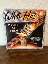 White Hot Masters Of Metal NU 4200 K-tel 1984 Black Sabbath Dio Holy Diver Vinyl
