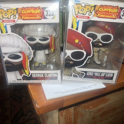 Funko Pop! Rocks – George Clinton (Parliament Funkadelic) – Figurine Vinyle 9,5 Cm – Cadeau Pour Fans De Funk, Collectionneur, Musicien Légendaire