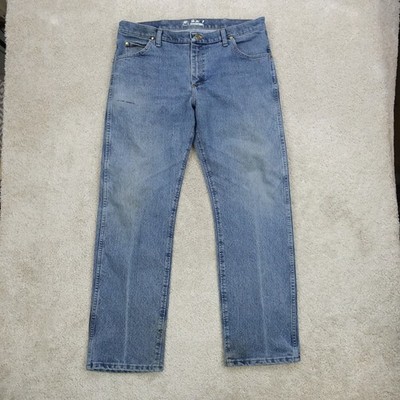 Wrangler Premium Performance Advanced Cowboy Cut Jeans Herren 36x32 Blau Denim